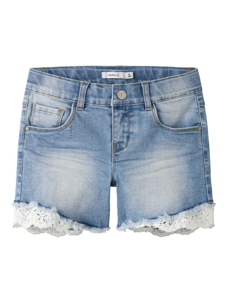 NKFSALLI SLIM DNM SHORTS 5372-HA NOOS