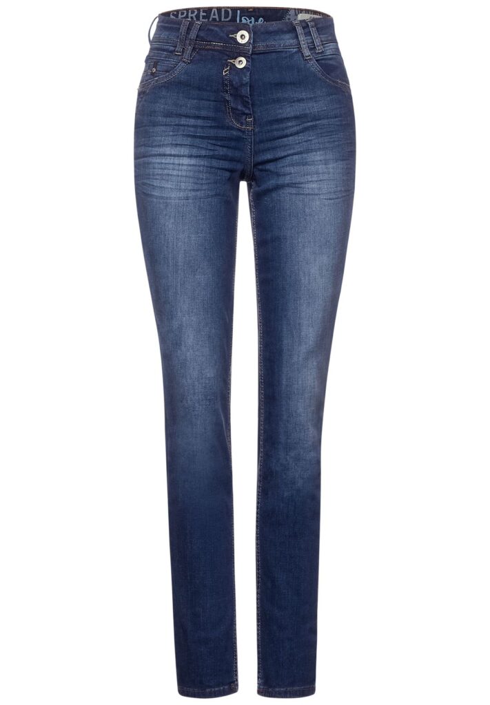 Slim Fit Jeans in mittelblau